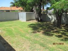  73b Park Road, Kenwick, WA 6107 3 bedroom 1 bathroom duplex. New paint & new verticals throughout. Features lounge, kitchen / dining, single carport, air conditioner to lounge, electric cooking, ceiling fan in main bedroom, built in robes, good size back yard, pets negotiable. The carport is shared with the duplex at 73a. 73a looks after its front verge and 73b looks after the other side of the verge and the garden running up the driveway. Rental: $340 per week 