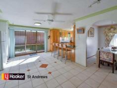 42 Midlothian Rd St Andrews NSW 2566 FIRST OPEN HOME: Saturday 22nd of November, 12:00PM - 12:30PM 
 ELEVATED LIVING WITH ROOM TO MOVE 
 
Set in an elevated position is this generous sized 4 bedroom family 
home, offering a practical layout and equipped with an abundance of 
space. 
 
The property is well presented throughout and offers 
- 4 spacious bedrooms all with built in wardrobes 
- Lovely modern timber kitchen with gas cooking and granite benchtop 
- Renovated 4 way bathroom offering 2 showers, 2 toilets as well as spa bath 
- Plus third toilet in garage 
- Tiled living areas 
- Floating floors in all bedrooms 
- Internal laundry 
- A great entertainment area perfect for al fresco dining 
- Single lock up garage 
 
The list of extras include dishwasher, A/C, combustion fireplace, 
ceiling fans, window awnings, blinds, curtains & 2 garden sheds. 
 
Set in a family friendly neighourbood this property offers easy access 
to the local shops, schools as well as the M5 motorway. So if your 
looking for a property with nothing to be done and ready to move 
straight into, well then this is the home for you. 
 
   Read more at http://standrews.ljhooker.com.au/996H9H#ixsPm1kfUbc6JXfK.99 