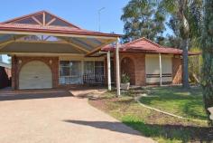  6 Shrike Glen Erskine Park NSW 2759 Large Family Home! This spacious four bedroom home is positioned on an impressive 756m2 block and with plenty of room for everyone it is one not to miss!!  Features Include: * Stenciled driveway  * Front patio * Tiled Separate entry  * Window shutters to the front of the home ideal for climate control and privacy * Spacious formal lounge and dining with bar area * Kitchen offers pantry, dishwasher, range-hood and breakfast bar * Tiled informal dining / family room  * Air-conditioning to the tiled rumpus room perfect for the kids toy room / games room  * Three way bathroom with separate bath and shower plus separate toilet * Internal laundry with access to the backyard  * Generous sized bedrooms with built in wardrobes to all rooms * Ensuite and air-conditioning to the main bedroom * Linen press * Large pergola area ideal for entertaining  * Double gabled carport plus single drive through lock up garage * Garden shed * Positioned on an impressive 756m2 block  * Nestled in a quiet cul-de-sac close to schools and shops Current tenant is on an expired lease though happy to stay on if sold to an investor! View Sold Properties for this Location View Auction Results General Features Property Type: House Bedrooms: 4 Bathrooms: 2 Land Size: 756 m² (approx) Indoor Features Study Built-in Wardrobes Dishwasher Air Conditioning Outdoor Features Carport Spaces: 4 Garage Spaces: 1 Shed Offers Over $570,000 
