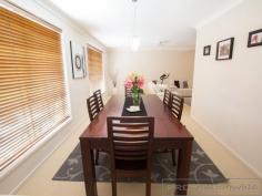  4 Margot Close Bolwarra Heights NSW 2320 Step inside and you will appreciate the value that this home affords with both formal and informal living areas being just perfect for a larger family that enjoy their space. The bedrooms are of a good size and the master has a walk in robe and en-suite. There is a gourmet kitchen which flows to the informal living areas that benefit from north facing windows. Outside the 713sqm yard is generous with plenty of room for a shed and pool as well as having a lovely alfresco area. 