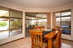 17 Taunton Cres Craigmore SA 5114 Just move in and start living, nothing more needs to be done. This well maintained home has everything you need, come home relax and unwind at the end of your day. Features Include: - - 3 generous bedrooms, master has walk in robes and ensuite - Bedrooms 2 and 3 both have built in robes - Main bathroom provides shower, bath with vanity room and separate W.C. - Kitchen has electric cook top and oven, pura tap, pantry and plenty of cupboards and bench space - Open plan family meals with easy care tiling - Formal lounge - Gas combustion heating and ducted evaporative cooling - Neutral decor throughout - Pergola for outdoor entertaining, rainwater tank, toolshed and easy care low maintenance grounds - Auto single garage with drive through access under main roof - Security system plus window roller shutters - Built 1995 - Land size 450sqm Welcome home to 17 Taunton Crescent Craigmore, situated in quiet crescent with park and playground across the road. Local schools and public transport nearby. Only minutes to major shopping precinct of Munno Para. This suburb is fast growing, highly desirable, yet still very affordable. (You should assess the suitability of any purchase of the land or business in light of your own needs and circumstances by seeking independent financial and legal advi