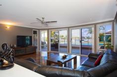  25 Headsail Drive Banksia Beach QLD 4507 THIS IS IT! MOVE IN, SIT BACK AND RELAX. VIEWING IS ESSENTIAL! Viewing is essential to appreciate the wide canal views and immaculate presentation of this luxurious canal home. Downstairs-  • 4 bedrooms with built in robes • House bathroom with separate WC • 2 living areas • Dining area • Amazing kitchen with large island and Caesar Stone bench tops, electric oven & gas hob. Upstairs-  • Huge parents retreat with double walk in robe • Large en suite • Private balcony to enjoy those beautiful views and breezes • Spacious office. Outside-  • Large under cover BBQ area with insulated colour bond roof • Separate large TV/ seating area • Large 10m salt water pool • Large pontoon with electric winch, power, light & water • Water tank, spear pump and garden shed. At the head of a canal cul de sac this is truly one of the most private canal properties you will find. If you are looking for a home combining luxury and comfort, this is the one for you. Call to arrange an exclusive viewing. General Features Property Type: House Bedrooms: 5 Bathrooms: 2 Land Size: 1014 m² (approx) Price per m²: $837 Outdoor Features Garage Spaces: 2 $849,000 