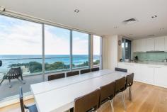  17/3-9 Armytage Street, Lorne, VIC, 3232 Beautifully appointed prestige penthouse apartment with breathtaking panoramic ocean outlook. Three bedrooms, master with ensuite plus family bathroom and spectacular ocean views opening onto the expansive balcony. Quality fittings and finishes throughout with timber floors, Caesar stone bench tops, European appliances, surround sound, open fire and floor to ceiling glass windows. 