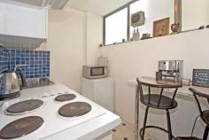  2c/85 Elizabeth Bay Road Elizabeth Bay, NSW 2011 This east facing studio apartment is light and bright with a comfortable living space, with floor to ceiling windows and water glimpses of Rushcutters Bay. It offers a spacious galley kitchen and a tidy bathroom with shower/bath. The building offers a shared laundry, a roof top pool with BBQ area and stunning views. There is also common area scramble parking.   Features »   Bright, easterly aspect 	 »   Floor to ceiling windows 	 »   Water glimpses 	 »   Rooftop and BBQ area 	 »   Scramble parking 