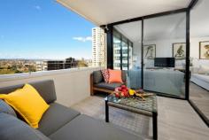 4.01/150 Walker Street North Sydney NSW 2060 Luxurious north east facing brand new spacious apartment. 
 Harbour glimpses, Open plan living, separate family area (or 4th bedroom), alfresco balcony. 
 Extra wide frontage with full height glass maximising views and light. 
 Ensuite and bathroom under floor heating. 
 Exceptionally designed and finished to the finest standards including
 travertine flooring & ceasar benchtops, Smeg appliances, ducted R/C
 airconditioning, ample storage and excellent security plus A/V 
intercom. 
 Secure  double car space plus additional large basement storage area. 
 Roof top communal BBQ area with panoramic Harbour views. 
