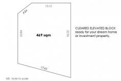 19 Cobden St Bayswater WA 6053 $479,000 
 
 
 
 
 Elevated 469 sqm survey strata block with 
17.62 sqm STREET frontage - Ready and just waiting for a new home

The site is situated in a whisper quiet street and within walking 
distance of the Bayswater Village, Bayswater Train Station, Whatley 
Crescent caf strip and the Swan River.

Cobden Street offers easy access to the Tonkin Highway and is only 8km 
(approx) to the CBD making this a much sought after location.

A clean site to start building your dream home. House and Land package 
could be an...
 