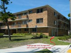  14/25-27 Peel Street Tuncurry NSW 2428 $225,000 IDEAL CENTRAL LOCATION! Inspection Time: 7th Nov @ 1:00pm Vicki Bidner Vicki Bidner vickibidner@noblerealty.com.au 0423 551 467 * What a dream location! Quiet and peaceful yet only seconds to Tuncurry CBD, medical centre & Woolworths and only minutes to Wallis Lake, Tuncurry Rockpool and beach, clubs and movie theatre * Beautifully renovated 2 bedroom apartment with elegant kitchen and modern bathroom * Internal laundry and both bedrooms feature mirrored built-in wardrobes * Extra bonus - single garage sized room ideal for creating your own gym or housing all those outdoor toys. This room is accessed through an external door or alternatively through the ADDITIONAL automatic single garage 