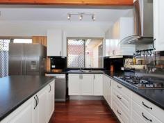  16 Charleson Street Myaree WA 6154 OPEN SAT 1ST NOV 1:45 - 2:15PM QUIET HOME CLOSE TO EVERYTHING ALL OFFERS PRESENTED BY 4PM SUNDAY 9TH NOV 2014 (OWNER RESERVES THE RIGHT TO SELL PRIOR)  PRICE GUIDE AVAILABLE ON REQUEST This spacious STREET FRONT brick and tile home, is now yours to grab. Just minutes from schools, parks, shops and transport all within walking distance.  You have a wrap-around brick wall to give intimate privacy. This home comes with five bedrooms, two bathrooms, large formal lounge room and a beautiful, open plan renovated kitchen/dining and large games/theatre room for you to kick back at the end of the day and relax.  Important features of the property include: - Within the Applecross High School Zone - Within Booragoon Primary School catchment area - 534sqm GREEN TITLE corner block - Modern renovated kitchen with gas cook top  - Two living rooms - Reverse cycle AC throughout - Original Jarrah floorboards - Ornate high ceilings & cornices - Additional storage and garden shed From your lounge you can walk out to a purpose built all weather alfresco entertaining area with a built in pizza oven for those summer nights. General Features Property Type: House Bedrooms: 5 Bathrooms: 2 Land Size: 534 m² (approx) Outdoor Features Carport Spaces: 2 SET DATE SALE 