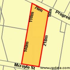  372 Progress Rd Wacol QLD 4076 Location:- 372 Progress Road Wacol, also identified as 170 McRoyle 
Street Wacol, is strategically located 300metres West of the new 
Richlands Railway Station with dual access from Progress Road and 
McRoyle Street. It is a similar distance from the new Fifty Million 
Dollar site being constructed for Komatso Australia Ltd also in Progress Road! 
 
Description:- 17,660 square metre site roughly 250 x 75 metres with two street frontages. The 
Site is high, well above recent flood levels. Less than three hundred 
metres from the Centenary Highway on ramps providing easy access to both
 the Ipswich and the Logan Motorways. A three bedroom brick home is 
located on the site which is currently being used as a small crops 
farm!! 
 
Area:-	17,660 square metres!	 
Zoning:-	Heavy Industry! 