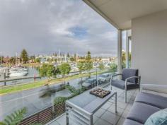  19/7 Patawalonga  Frontage  Glenelg North SA 5045 $675,000 Looking for extra space with that lock up and leave apartment lifestyle? Offering the ultimate in apartment living at the bay with views of the Patawalonga River.  Featuring 2 generously proportioned bedrooms including large built-in robes, master with walk-in robe and ensuite with spa bath. Light and bright open-plan living areas which open onto a spacious balcony with stunning river views perfect to entertain friends and family all year round. Well appointed kitchen and breakfast bar including modern appliances and plenty of work space. Modern main bathroom. - Only 100m to the sandy beaches of Glenelg  - Quality stone tops throughout the wet areas  - 2 private and secure car parks  - Extra built-in storage space  - Ducted reverse-cycle air conditioning  - Intercom  - Swipe card access 