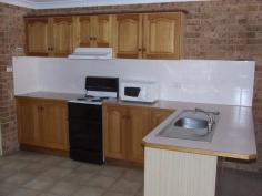  4-55 Granville Court Inverell NSW 2360 Property Description Granville Court Well located double brick unit, features two good sized bedrooms with built-ins, large loungeroom with split system air conditioning, gas outlet, spacious timber kitchen & covered entertaining area 