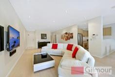  42/ 22-26 MERCER STREET CASTLE HILL NSW 2154 Set within a sought after security complex, in a commanding area of Castle Hill is this sensational apartment that offers outstanding style & living. The light, bright & airy ambience of this freshly painted apartment is enhanced by the plantation shutters & bamboo floorboards throughout the inspired open plan living & dining areas. The state of the art kitchen is completed by gas cooking, CaesarStone bench tops and stainless steel appliances. Opening out from the living area is the spacious, covered balcony, ideal for sitting back & relaxing with a drink in hand and entertaining friends & family. You can also utilise and enjoy the great facilities within the complex that include a gym, pool and recreational games room. Both of the bedrooms features built-in robes and the enviable master suite boasts an ensuite and a private balcony. The total size of the apartment is 163sqm which includes a double lock-up garage with an automatic door and a separate storage area. Other fantastic features include split system air-conditioning, gas heating outlets, an intercom and quarterly strata rates of $958.15. A sophisticated and low maintenance environment that is within moments walk to Castle Towers, local schools and the future train station. This deserves your attention, call to inspect today!   FOR SALE | Offers Over $670,000 