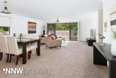 12/37-41 Victoria Street Epping NSW 2121 Property introduction S-T-R-E-T-C-H OUT IN THIS ENORMOUS APARTMENT! bed 2  bath 1  car 2 Auction - Over $590,000 save as calendar appointment Sat, 8th Nov 2014, 1:00 PM Venue: On Site [ Save Date/Time | Get Directions ] Built in the days before apartments became small and cramped, this apartment is an ode to 1980's extravagant room size. This top-floor apartment is a lot larger than most, and has been freshly painted with new carpet and blinds throughout. The location is adjacent to Boronia Park, in "Parkside" - a renown complex highly sought-after for its quiet locale and just footsteps to Epping centre and train station. - Security complex in quiet cul-de-sac, next to Boronia Park - Enormous combined living/dining flows to entertainers' balcony - Spacious kitchen with gas cook top and updated oven - Sunny, north-facing balcony with modern glass frontage - Good sized master bedroom with mirrored built-in robe - Bathroom with separate bath and shower, ready to update - Freshly painted with new carpet and blinds throughout - Internal laundry; Guest powder room; Security intercom - Large tandem lock-up garage; Visitor parking available - Only moments walk to shops, cafes, schools and transport Property overview Property ID: 1P4102 Property Type: Unit Garage:2 Outgoings Water Rates: $180 Quarterly Council Rates: $260 Quarterly Strata Levies: $726 Quarterly 