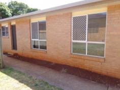  4/ 48-50 Hoey Street KEARNEYS SPRING Qld 4350 This large 2 bedroom unit centrally located unit is within walking distance to the shops bus stop at the front of property the unit consists of 2 Bedrooms Built Ins to both bedrooms Shower over half bath All electric cooking Large lounge room Private court yard   