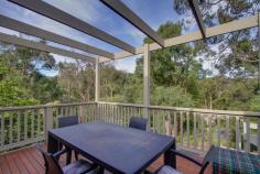  13 Fairy Dell Road Tecoma VIC 3160 Price by Negotiation over $580,000 Nestled among the gum trees in a tranquil setting, situated on a block of approx 1230m² and conveniently located within easy access of Tecoma Station, schools, local shops and the National Park, you'll love the ambience of this great family home as soon as you step inside the front door. The clever floorplan encompasses zoned formal and informal living areas with a centrally located modern kitchen overlooking the family room and meals areas, four bedrooms; master with full ensuite and the main bathroom includes a spa bath. - See more at: http://boronia.harcourts.com.au/Property/588529/VBN8522/13-Fairy-Dell-Road#sthash.RqTdJ8ss.dpuf 