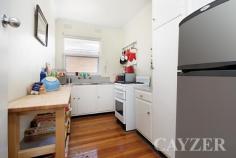  11/233 Canterbury Road St Kilda West VIC 3182 AFFORDABLE ONE BEDROOM APARTMENT WITH CAR PARKING Only 100 metres from vibrant Fitzroy Street, light rail, and Albert Park Lake, this light and bright spacious second floor apartment is in the heart of all the action. Comprising: Secure entry, hallway to separate kitchen, full width central living room, main bedroom (with built-in robes), bathroom and communal laundry services on the same level. Features: Secure car space, polished floors, 50sqm (approx.) Inspect during scheduled open times or by appointment with the agent. For further information, please visit http://11-223canterburyroadstkildawest.com Presented by Cayzer Real Estate Port Melbourne. ALL ENQUIRIES MUST INCLUDE A PHONE NUMBER. View Sold Properties for this Location View Auction Results General Features Property Type: Apartment Bedrooms: 1 Bathrooms: 1 Outdoor Features Carport Spaces: 1 $362,500 