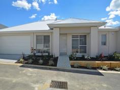2/3 Firbank Rd cnr Andy Zuvela Dve Beeliar WA 6164 The location is ideal close to the Coogee Marina, shopping centre and 
new infrastructure. Affordable, modern with a great outlook across green
 space. Low maintenance lifestyle with all the modern conveniences. 
Remote double garage, air conditioned, security system, Bosch dishwasher
 etc.Situated in a secure small group with dual street access and 
opposite parkland. 
 To view go to end of Andy Zuvella Dve, (off Beeliar Dve then Watson Rd 1st right ) situated amongst modern new homes. 