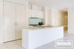  18 Waterbury Street Cranbourne VIC 3977 Ex-display modern inspired living showcases design excellence thru this four bedroom plus entertainer's floor plan. Without compromise this immaculate family home offers spacious formal and informal living, generous robed bedrooms with a stunning kitchen and dining area. 560 square metre allotment, remote control double lock up garage with rear access, ducted heating/cooling, alarm, led downlights , caesarstone bench tops to kitchen and vanity top to bathrooms and heaps of extras this superbly located home in the Carlisle Park Estate! With a bus stop nearby, only moments from Primary School and Lyndhurst College, short drive to Monash freeway entrance, minute's walk from the Shopping precinct this family home has been designed ready for you to enjoy your lifestyle NOW! - See more at: http://cranbourne.harcourts.com.au/Property/587805/VCR24676/18-Waterbury-Street#sthash.xCS4XMI1.dpuf 