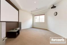  63 Mannavue Boulevard Cranbourne North VIC 3977 Price by Negotiation $450,000 - $470,000 With a unique designed floor plan this home will tick all the boxes. Located in one of the best areas in Cranbourne North, Features include 4 large bedrooms, 2 bathrooms, 9ft ceilings, open plan family and kitchen area, hostess kitchen with large breakfast bar, walk in Butler's Pantry and top quality modern appliances. For the entertainer, there is a uniquely designed shaped Theatre Room fully equipped with built in speakers, fitted projection equipment and block out feature doors and windows. - See more at: http://cranbourne.harcourts.com.au/Property/588430/VCR24678/63-Mannavue-Boulevard#sthash.pkUlCsKs.dpuf 