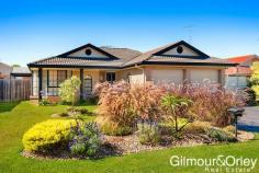  33 Marsden Avenue KELLYVILLE NSW 2155 There's absolutely nothing to spend but so much to appreciate with this well presented single level entertainer conveniently positioned within easy walking distance of T-way and upcoming railway station. An intuitive floor-plan offers a choice of generous formal lounge and dining along with casual living zones, the chef's gas kitchen boasts as-new stainless steel appliances including rangehood; while a north-facing aspect ensures abundant natural light throughout. There are four bedrooms, three featuring built-ins and master plus ensuite. The home has an alarm system, is fully air-conditioned and has a new hot water system. Substantial and only recently completed, an all-weather pergola with built-in BBQ and provision for wall-mounted TV promises relaxed outdoor living in every season. Wide side access allows for plenty of room for caravan, boat or trailer parking, there's a handy garden shed and established low maintenance gardens.  Offers over $850,000 