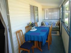  2 Racecourse Beach Village Street Bawley Point NSW 2539 Having the beach and nature at your fingertips and access to the nearby pool, tennis court, putt-putt course and sauna, why not holiday permanently? This spacious 2 bedroom home features reverse cycle air/con, relaxing sunroom, separate toilet to bathroom, large garden backyard and a semi enclosed carport. It is located within a dedicated and gated residential area of Racecourse Beach Holiday Park on leased land ($103 P/W) with no strata or council fees to pay. Great facilities and location for you and the visitors OFFERS LOW $100,000 