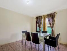  10 Graham Street Doonside NSW 2767 579900 This property ticks all the boxes for an ideal home & Investment... * 2-5 min walk to Trains, Shops, Schools, Childcare, Church * Solid Brick Veneer Home built around Y2K * 4 Bedrooms, 3 with Built-ins, 1 with WIR * Open plan Kitchen, Gas Cooking * 2 Bathrooms, a separate Toilet, Laundry * Split Air conditioner, insulated Ceilings * Nice mix of tiles & carpets flooring * Vertical blinds throughout * Wide, spacious, green front &back yards * A home for today, investment forever Features FencedSmoke AlarmsGas stoveOvenRange hoodGas hot water systemAir conditioning Property Details Bedrooms 		 4 Bathrooms 		 2 Ensuites 		 1 Secure Parking 		 2 Land Area 		 450 m2 