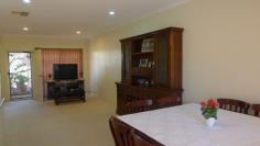  3/8 Patterson Cres Larapinta NT 0870 Come Home and Relax, all the hard work is done here. Located in a small very private complex of only seven. This modern, spacious well-appointed, quality unit will be a pleasant surprise for a first home buyer or astute investor.  The large open plan living/ dining area is adjacent to the well equipped kitchen which is ideal for entertaining family or friends, There is a wide breakfast bar with lots of bench and storage space, double sink, and oven with range hood. This area is bathed in lovely natural light in the afternoons. As is the spacious second bedroom which is at the back, abundant natural light is a feature throughout. The main bedroom at the front offers two way access to the large luxury bathroom, with a full bath to soak away the stresses of the day, and separate walk- in shower, vanity and toilet. It can serve as a personal en suite, or can conveniently service house guests or visitors as required. The Back verandah and courtyard have been beautifully landscaped and planted to allow for maximum outdoor living space and minimum maintenance. There are no rear neighbours and the open space is council maintained.  At the front there is vehicle parking UMR and a wide verandah. The Complex backs onto picturesque Crown Land, a great place for an early morning walk. This quality property may be sold furnished if required.  