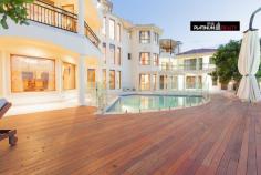  47-49 Knightsbridge Parade West Sovereign Islands QLD 4216 Sprawling Mediterranean Estate - Unrepeatable Broadwater Position Secluded in a serene cul-de-sac on a magical 1470*m2 of absolute Broadwater fronting land, this dramatic Mediterranean style home spans 3 levels and occupies what is considered by many to be the Northern Gold Coast's best position. The enormous land area offers 52* metres of waterfrontage, in the protected 6 knot zone, and the West/North aspect shelters the home from the prevailing winds and offers enchanting water, protected natural wet land and Hinterland views.  Upon entry you are greeted by a spiralling staircase that unfolds like a ribbon across all levels and looks across the property to the Broadwater. The ground level offers a combination of formal and casual living areas that seamlessly open onto the extensive verandahs, decks and entertaining areas. The family room flows onto the truly special entertaining pavilion that features a full outdoor kitchen and bar.  The middle level offers 3 ensuited bedrooms and media room and the top floor has another 3 bedrooms including a private wing for the sumptuous master.  Showcasing timeless elegance and constructed on a grand scale, you will feel like you are living in your own Italian village in this . General Features Property Type: House Bedrooms: 6 Bathrooms: 7 Land Size: 1470 m² (approx) Outdoor Features Garage Spaces: 4 Price On Application 