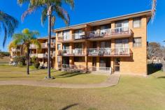  11/28 Brunswick Avenue Coffs Harbour NSW 2450 Outstanding Investment Opportunity! Position perfect! North facing and double brick construction!  Looking for an investment? Look no further; this fabulous investment opportunity is currently leased at $240pw, and has very affordable strata levy of $439.50. Situated in a lovely quiet street, this unit is just minutes walk over the hill to Diggers Beach and the Solitary Islands Marine Park or a leisurely stroll across to Park Beach Plaza. In fact you are also within 5 minutes drive to the Jetty or Coffs Central. Generous in its proportions with 103sqm of total space provided. Accommodation comprises, spacious combined lounge/dining (with built in storage) which is open planned to the kitchen. The kitchen is modern in design and features ceramic cooktop, rangehood and wall oven and a delightful lookout over the front porch and into the gardens. Sliding doors from the lounge open to a sundrenched and usable undercover patio which runs across the entire length of the unit. There is plenty of room to spread out and enjoy the fabulous oversized bedroom, with built in robe which has private access to the front porch. Full bathroom, and separate WC with adjacent huge internal laundry with Linen press and ample storage within.  No more storage concerns for those very bulky storage items, located off the entrance hallway and right opposite the unit's front door, is a spacious, private and lockable storage area. Undercover parking required? Car accommodation is just a few short steps down the hallway at the rear of the building.  Other property features: *	Level Entry. *	Carpets to living area and bedroom. *	Vinyl flooring to kitchen. *	Security Screens to all external windows and sliding doors. *	Storage room approx 1.5m x 2.5m. *	Clothes dryer in laundry. *	External clothes drying lines. *	Close to public transport. *	Minutes to beaches, shopping, cafes, restaurants etc. 