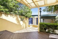  133 Holtermann St Crows Nest NSW 2065 Set privately behind a high brick wall, this well presented semi 
detached offers generous accommodation over two levels, with excellent 
living areas and fabulous natural light, resulting in a complete home in
 this highly desirable location 
 
Enormous first floor Master suite with ensuite & walk in robe 
2 double bedrooms built in robes on ground floor 
Large combined living and dining with timber floors 
Modern granite kitchen with quality appliances 
Excellent under cover outdoor entertaining area 
Ornate fireplaces, Internal laundry 
Rear lane access to double parking