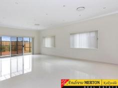  13 Wembley Avenue Kellyville NSW 2155 Brand NEW and Massive 38SQ With Quality Fittings ! OPEN SAT 11-11:30am Located in the Popular North Kellyville this 5 Bedroom 3 Bath Home is Ready to Occupy ! * Modern North Facing With Huge Living Areas and Upstairs Rumpus * Enormous 4-5 Bedrooms with Full Bathroom Downstairs * Stunning 40mm Stone Kitchen With WIP and S/S Appliances * 10 Foot High Ceilings, Porcelain Floor Tiles and Quality Carpets * Excellent Fixtures and Fittings With Double Vanities and Tiled to Ceiling * Top of the range Smeg Appliances, Ducted Air and Down-lights * Large Outdoor Timber Deck and Plenty of Space for Children * Minutes Drive to Rouse Hill Town Centre and Bernie Mullane Sport Fields * Excellent Location in Quiet Street Walking Distance to Hills Adventist College * This Quality Home Will Not Last so Call James NOW on 0438 661 425 Property Code: 1137 View Sold Properties for this Location View Auction Results General Features Property Type: House Bedrooms: 5 Bathrooms: 3 Building Size: 353.00 m² (38 squares) approx Outdoor Features Garage Spaces: 2 Offers Over $949,000 