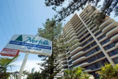  NORFOLK 3532 Main Beach Parade Main Beach QLD 4217 Big - Three beds - Metres from the beach - Renovated Norfolk Apartments is strategically located on Main Beach Parade, Walk across the road and you are on the sand, Tedder Avenue is a short stroll away and Marina Mirage, the Yacht Club and Surf Club are an easy walk. Three bedroom apartments are hard to find in Main Beach, so if three beds are what you need don't dilly dally! * Perfect north-east position - 13th floor - 158m2 * Three bedrooms, two bathrooms. master with ensuite and walk-in robe * Fully renovated throughout to a high standard * Split system air conditioning in every room * Balconies off all bedrooms and dining area * Extra wide ocean facing balcony off the living room * 180 degree views and flow through ocean breezes * Live in, permanently rent or holiday let options available * Permanently let at $725 per week Inspections by appointment only - phone or text to make time. General Features Property Type: Apartment Bedrooms: 3 Bathrooms: 2 Outdoor Features Garage Spaces: 1 $925,000 