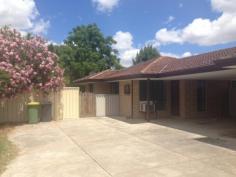  73b Park Road, Kenwick, WA 6107 3 bedroom 1 bathroom duplex. New paint & new verticals throughout. Features lounge, kitchen / dining, single carport, air conditioner to lounge, electric cooking, ceiling fan in main bedroom, built in robes, good size back yard, pets negotiable. The carport is shared with the duplex at 73a. 73a looks after its front verge and 73b looks after the other side of the verge and the garden running up the driveway. Rental: $340 per week 