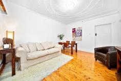  3/7 Wylde Street Potts Point, 2011 Enjoying a quiet and private position in this beautiful Art Deco, Security Building is this lovely Company Title apartment. Offering 2 private entrances, this quality, character, 2 Bedroom apartment has a comfortable combined living room with high decorative ceilings. 2 spacious bedrooms, both with built-ins, a large eat in kitchen and a bathroom with shower over bath and facility for a washing machine. Polished timber floors, leadlight windows and a fabulous common area rooftop with views of the Opera House, harbour and city skyline completes the picture. Vendor will consider pre-auction offers. 