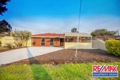  35a Saturn Street Beckenham WA 6107 UNDER CONTRACT by RE/MAX With parks at both ends of the street as well as public transport and schools all within walking distance this is the definition of easy care living. The home itself is a large 3 bedroom 1 bathroom home with 3 living areas including lounge, dining and separate family room everyone can relax and unwind without being in each others hair. The bedrooms are all located to the eastern side of the home and are a good size with the master bedroom providing ample space a queens bed and ensemble. The main bathroom in this area is a light and bright space with great storage. The kitchen provides the ideal domain for the keen chef with great amounts of bench and cupboard space all overlooking the family room adjacent. Out back is the easy care alfresco and greenery requiring next to no work. Perfect for the young couple or small family this provides a great space to entertain in the coming warmer months. Call your REIWA and RE/MAX award winning team today - Tom Miszczak on 0400 217 162 or 9451 2600. General Features Property Type: House Bedrooms: 3 Bathrooms: 1 Land Size: 405 m² (approx) Indoor Features Toilets: 1 Outdoor Features Carport Spaces: 2 UNDER CONTRACT 