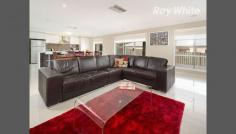 11 Redbox Dr Thurgoona NSW 2640 Style & Class In Mitchell Park A class above the rest best describes this outstanding 3 year old Trentwood Home. No expense has been spared with the fixtures and fittings throughout the 24.6 squares of spacious living. A large master bedroom encompasses a walk in robe and ensuite. The other three bedrooms are all complete with walk in robes. Open plan living space adjoining the master chef kitchen, flows out to a fantastic timber decked alfresco area. Evaporative cooling and ducted gas heating keep you comfortable all year round. A double lock up garage, additional car parking space and automated watering system are bonus features of this impressive family home. 