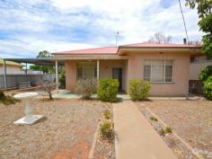  547 Radium St Broken Hill NSW 2880 ONE FOR THE MONEY Solid home in a popular north location close to schools and the Broken Hill Aquatic Center.  The property consists of 2 bedrooms 1 with ceiling fan, combined kitchen / dining and lounge room. Bathroom with shower over bath, separate toilet and internal laundry.  Externally there is a fully lined shed great for rumpus room or entertaining area and ample space for further development. Your vehicles are accommodated with double carport and front and rear access. 