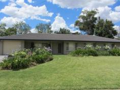 2 Karingal Place, MOREE, 2400, New South Wales Mint Condition - Greenbah
 
 Exceptional presentation, rendered brick, level access, four 
bedrooms + office, ensuite, built in robes, fully air conditioned, 
modern kitchen, lounge room plus huge northern family-living room, 
dining area, log fire, lock up garage under roof (remote door + internal
 access) + detached steel lock up garage, manicured 1062 square metre 
allotment with watering system. Ideal home for a RETIREE offering low maintenance, above flood levels in a quiet cul-de-sac. 
 