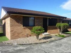  5/48 Richardson Street Wingham NSW 2429  $155,000 This brick and tile unit is neat and tidy and in good repair, currently leased at $180 / week to December 2014 making it a low maintenance investment property. Located near a shop and not far from the golf club this unit is at the rear of the complex making it private and quiet.The carport is immediately adjacent to this end unit making it an easy few paces to the front or back door. Read more at http://wingham.ljhooker.com.au/9X1F85#ueTL7gBfDcWEwcqd.99 