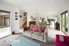  3/164 Dorset Road Croydon Vic 3136 OFFERS ABOVE $470,000 WHEN ONLY THE BEST WILL DO For the finest quality, space and convenience, you must see this beautiful 2-storey townhouse. Only 4 years young, it's privately set well back from the road, at the rear of a boutique block, and is certain to attract young families, first homebuyers, investors and retirees alike. A covered verandah and tranquil landscaped front garden welcome you into the fashionable, sun-kissed interior where you'll discover premium finishes ? CaesarStone benchtops (kitchen and wet areas), high ceilings, French doors, porcelain floor tiles and modern carpets. Cooking will be a breeze in the practical CaesarStone kitchen showcasing a large island bar, s/s Blanco cooking appliances and s/s Bosch dishwasher. The generous open plan design incorporates a dining/meals area and a stylish lounge room with access to the big entertainer's deck; for seamless indoor/outdoor living. A good-sized, low-maintenance landscaped garden provides useable space for kids to play and parents to relax against a backdrop of lovely treed outlooks. Three double bedrooms and a deluxe family bathroom with deep soak bath are upstairs, two bedrooms have mirrored BIRs and ceiling fans; the master boasts split system, WIR and ensuite (double vanities). Additional highlights: remote double garage, powder room, laundry with storage, ducted heating, 2 split systems, under-stair storage and garden shed. A sought-after location; close to transport, Croydon station, Croydon Central, parks and quality schools. Enquire today! PROPERTY DETAILS Price Offers Above $470,000 Property Type Residential Property ID 2821223 3 2 2 