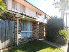  5/22 Mortimer Street Caboolture Qld 4510 $199,000 Gross Rental Yield 6.6% - Nett $170 Per Week - Central Townhouse 2 1 1 This brick veneer townhouse is the perfect way to get into the market for first home buyers, or a great investment opportunity for our keen investors, with 2 bedrooms, 2 toilets, 1 bathroom and is situated in a central location; walking distance to the train station, private and public schools, Central Lakes Shopping Centre and the hospitals.  With direct access to the Bruce Highway and just a short drive to Caboolture Town Centre and all the amenities of Morayfield Road, this little ripper is all about Location, Location, Location!!  Upstairs we have two carpeted bedrooms, main with built in robes and ceiling fan, a bathroom and toilet. Carpeted stairs lead downstairs where we have a lounge room, kitchen with a breakfast bar and a dining room, laundry and a second toilet.  The dining area leads outside to a private courtyard, and as this unit is on the end (Number 5 in a block of 5), it only has neighbours on one side. This entertainment area is a good place to relax, have a BBQ’s, or a drink and unwind. You also have your own brick carport!! Investors – currently tenanted until April 2015 with great tenants paying $255 per week, making this a sound investment, 6.6% Gross Rental Yield; or First Home Buyers, this could be the perfect alternative to get you into the property market.  Incomings: $13,260 per year (Rent). Outgoings: $4,440 per year.  Gross Rental Yield = 6.6% ~ Nett Rental Yield = 4.4% Outgoings: Rates $371 Quarter; Water (approx) $359 Quarter; Body Corporate $380 Quarter. Call me today for your private viewing, so I can show you through your new townhouse; a place where you can see your investment grow - currently clearing $170 Per Week; or have your own place to call “home” 