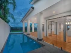  1 Sovereign Place Bridgeman Downs Qld 4035 If waiting for your new home to be built is not in line with your level of patience, then this superbly built and recently completed home is exactly what you are looking for. This double storey home, recently completed in 2014 has attention to detail written all over it, with the owners meticulous attention to the construction of their home. As transfers demand, their loved property is now presented to the market for the first time. Set on 473sqm of low maintenance land, with the home set to one side in a clever design, this North Easterly facing property is modern and edgy and will tick all of your wants and needs. Presenting with 4 bedrooms, The Master Suite with walk through robe, edgy, dual sink, caesar stone top vanity with frameless glass, double shower with multiple shower heads, and luxury at every turn. The other 3 bedrooms all have ceiling fans, built ins and are generous in size. The family bathroom is also edgy, with ceasar stone tops in keeping with the design of the home, and is centrally located. Also on the upper level is an informal lounge, giving direct access to the glass framed verandah with views to the East and the North. At the top of the stairs is a conveniently located study nook. On the lower level you are spoilt for choice. A delightful media room, a home office, a large light filled family room. Superb solid timber floors (Tasmanian Oak) throughout link to the glass framed inground magna pool across a blackbutt hardwood deck and undercover alfresco area. The centrally positioned kitchen is a chefs delight in every respect. With Caesar Stone benchtops, island style bench with Bosch Stainless Steel appliances, gas cooktop, electric oven, steam oven, stainless steel rangehood and dishwasher, it will be your kitchen that rules! A huge walk in pantry, double fridge space, glass fronted and 2 pak cabinetry and cupboards and storage in abundance make this an absolute chefs delight in every respect. Additionally, the home has been wired and ducted ready for Ducted Airconditioning, has double auto garaging with direct, secure access to the home, a downstairs powder room, laundry with caeser stone benchtops and 2 pak cabinetry, pool pavillion adjacent to the pool area, full rendered walls and fencing around the entire perimeter with every detail of the home complete. With the builders warranty in place and some appliance warranties still to run, this fully completed home will suit the most fastidious buyer.  Upper Level  1 Master bedroom, ensuite, walk through robe, balcony, ceiling fan 3 Bedrooms, built-ins, ceiling fan  1 Family bathroom  Living area, access to balcony  Study nook  Lower Level  Kitchen with stonetop benches, gas cooktop Media room  Spacious living area & dining area Pool pavillion  Powder room  Laundry  473m2 block  Undercover entertaining deck with blackbutt hardwood Swimming pool  Double car garaging 