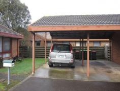  18 Cove Pl Morwell VIC 3840 1 Reduced to $135,000 Mid Valley Unit Unit - Property ID: 731394 BJ Bennett & Co Professionals Real Estate Morwell.  2 bedroom brick veneer unit at Mid Valley complex. Vaulted ceilings, BIR's, rear yard, carport. Currently leased at $165 per week.  Click here for the Consumer Affairs Victoria Due Diligence Checklist for Home Buyers  