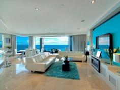  8/1 Enderley Avenue Surfers Paradise QLD 4217 $3,500,000 ULTIMATE BEACHSIDE LUXURY "ALLURE" - A world class beachfront residential abode in the heart of Surfers Paradise ideal for the most fastidious residents looking for quality, security and lifestyle.  This sophisticated full floor penthouse style apartment is one of only 13 residences and is located on the 8th floor with uninterrupted absolute beach front views from all rooms. This spacious and delightfully presented apartment is offered lavishly furnished and features: * Three ensuited bedrooms, media room and study * Oversized master suite with massive walk in robe and luxurious ensuite * Gourmet kitchen with Gaggenau appliances include microwave, oven, coffee machine and gas cooking top, Large walk-in pantry * Three car lock up garage, one double and one single with ample storage * "C Bus" full security and air-conditioning * Entire 8th level 350sqm (approx.) with secure private entry foyer * Huge balcony/outdoor living area perfect for entertaining with uninterrupted views * AND SO MUCH MORE! "ALLURE" offers a spectacular myriad of views and all the 5 star facilities you would expect, including, swimming pool, spa, sauna, gymnasium and more! Private viewings by appointment only.   Property Snapshot  Property Type: Apartment Features: Alarm Balcony Built-In-Robes Close to Transport Coastal Dining Room Dishwasher Ensuite Formal Lounge Gym In-Ground Pool Lounge Outdoor Living Pool Powder Room Remote Control Garaging Security Screens Spa Storage Study Walk-In-Robes 