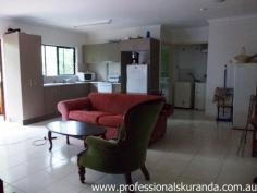  11/40 Coondoo Street Kuranda Qld 4881 $230,000 neg Hands down one of the best buys in Kuranda Unit - Property ID: 704811 Anyone that knows Kuranda knows that units are like hens teeth and vary rare to find. Professionals Kuranda are now offering a chance to secure yourself one of these units. Located in the heart of the village this two bedroom unit is spacious and has a free flowing sizable floor plan. This could be a great investment or just a great place to call your own. Many features include: Open plan Newly renovated New Kitchen New Bathroom New tiles throughout Built ins in bedrooms Back patio Security screened Back unit - so private than others in the complex only 12 units in complex Under cover parking  Lock up storage cage This unit has a tenant in place so income is assured from day one.  Easy walking distance to everything in Kuranda  Don't delay !!! Kuranda should boom when Aquis Great Barrier Reef Resorts starts and then it will be too late to purchase anything in this price range 