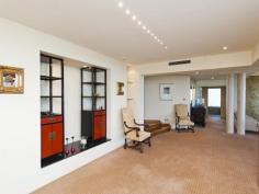  2/14 Bellevue Terrace West Perth WA 6005 FOR SALE PRICE: OFFERS FROM $3,950,000 COUNCIL RATES: $3,410 per year WATER RATES: $2,236 per year STRATA LEVY: $8,661 per quarter INSPECTION: Contact agent for details BEDROOMS: 3 BATHROOMS: 3 CAR SPACES: 3 DAZZLING VIEWS FOREVER Bellevue Terrace has been the jewel in the crown of residential real estate in Perth. The building stands on the boundary of beautiful Kings Park commanding an endless vista across the city to the Darling Ranges and the Swan River. 14 Bellevue contains 5 apartments over 6 levels and was architecturally designed to maximise the advantages of the site and provide comfortable luxurious residences that would do justice to the exclusive location. On the lower level there is the generous sized master suite with a huge walk in robe and en suite bathroom. Off the main bedroom there is a large living and dining area complete with a built in gas fire place. The living room has access to a large terrace, perfect for entertaining whilst overlooking the Swan River and City. The fabulous kitchen and family room are adjacent to the private courtyard. The upper lever consists of 2 secondary bedrooms as well as the study area and split bathroom. The apartment complex boasts a recently renovated heated indoor swimming pool, spa and sauna. There is also secure garaging on the basement level for 3 cars. With breathtaking views in a fabulous location this property is a must see.   