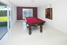  1 Conestoga Way Upper Coomera QLD 4209 $750,000 Spacious Open Plan Home Outstanding family home close proximity to schools, walking distance to the shopping center the M1 a short drive away. This Beautiful 4 bedroom family home main with en-suite, media ,study, separate family and rumpus room comes complete with pool table opening onto an outdoor area with built in barbecue for entertaining. Gourmet kitchen complimented by smeg stainless steel appliances, Black stone bench tops, electric oven and gas cook top perfection plus for the chef in the family.Fully ducted air-con,5,000 liter water tank, 5kw Solar Panels, Electric hot water,shutters throughout, vacumm maid and many more surprises await. 