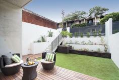  4/95 Wentworth Street, RANDWICK, NSW 2031 Drawing inspiration from the Australian landscape and seamlessly blending the raw and refined, Akora brings a fresh level of sophistication to the northern Randwick precinct and is a new landmark in this sought after address. The Townhouse @ Akora is a tribute to bespoke understated luxury, a restrained neutral palette and a feeling of space and light throughout.  This townhouse features the entire ground level dedicated to open plan living and dining flowing to landscaped courtyard gardens for ease of entertaining and a stunning caeserstone kitchen showcasing Bosch appliances. Upstairs the 2 bedrooms both with fabulous built-in robes (main with ensuite), main bathroom (with bath) and hidden internal laundry. A selection of the finest finishes include beautiful spotted gum timber flooring, porcelain floor tiles, custom joinery, ducted reverse cycle air conditioning, security intercoms and alarms. Featuring a single basement car space plus secure storage cage, a private rear lane entry via Waverley Street into the courtyard garden. 
