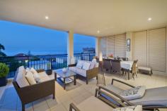  4/6 Windmill Street Port Macquarie NSW 2444 For Sale - $990,000 bed 3  bath 2  car 2 Property ID: 	 1P1807 Property Type: 	 Unit Land Size: 	 236m² approx. Building Size: 	 23.2m² Garage: 	 2 Outgoings 	 Council Rates: $1960 Yearly Strata Levies: $2000  SUMMER HILL" - THE HOME OF STYLE & SUBSTANCE! Coveted for its Windmill Hill location, this architecturally designed apartment promotes space, natural light and outlook. Optimising privacy and indoor-outdoor living, the apartment is captivating and a departure from similar properties.  Inspired design ensures every room has balcony access affording an ocean or tree canopy view. A mere whisper from local beaches, headland lookouts and the delightful "Doctors' Walk", you will adore the proximity to cafes, restaurants and CBD. The boutique complex of only five apartments is situated within a cul de sac and offers lift and security access to both building, and basement garage with storage and carwash bay. Hamptons inspired muted coastal tones enhance the seamless flow of space and contribute to an overwhelming sense of home.  Integrated indoor and outdoor living immediately draws you to the expansive covered entertaining patio. An extension of the light filled living area, the patio is a tranquil space with panoramic ocean views to Point Plomer. Wrapping around the building, a walkway leads to yet another covered patio accessed from the open plan kitchen/family room and a third bedroom fitted with telephone point to allow for use as a spacious home office if desired. Set between the living and the family room is a spacious dining area complete with stunning chandelier. A Caesarstone kitchen offers every consideration in its design including refrigerator plumbing, mid height Smeg oven, integrated dishwasher, abundant storage and gas cooktop. The master bedroom is a luxurious retreat! You'll appreciate the lovely treed outlook from its balcony, the convenience of a large built-in plus walk-robe, and the quality of the ensuite with double vanity, custom joinery, floor to ceiling tiles and generous shower recess. Bedroom two, with balcony access and a serene outlook through the tree canopy, has a large bank of built-ins, as does bedroom three. The main bathroom is indulgent both in form and function! A deep spa bath, separate shower, full length vanity and plentiful storage ensure family members and guests will feel pampered.  Quality is evident throughout this beautiful home from the commercial grade windows and doors, indoor and outdoor shutters, cornice and architrave profiles to the window furnishings and laundry fit out. Provisions for comfort and lifestyle encompass split system air conditioning, gas bayonets, outdoor blinds, and a 'small pet' friendly clause in the by law. 