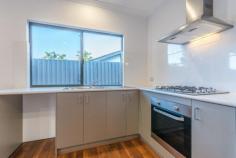  15 Kelly St Cloverdale WA 6105 For Sale   $529,000 HOME OPEN WED 18/03 @ 5:00 - 5:30PM HOME OPEN SAT 21/03 @ 10:30 - 11:00AM BRAND NEW HOME This brand new and modern duplex home is now ready for you to turn the key and move in straight away with no strata fees applicable.  Perfect to NEST or INVEST, plus receive your $10,000 first home buyers bonus when buying!  Located in a quiet cul-de-sac, you will love this easy-care, stand-alone rear home with no adjoining walls.  On entry, you will be greeted by a formal hallway leading to spacious open-plan living and dining with high 31c ceilings and the following key features. - Master Ensuite with WIR  - 2 Bedrooms with BIRs - Separate Theatre Room - Kitchen with breakfast bar, gas cooktop, electric oven and rangehood - Common bathroom with bathtub and separate WC  - Laundry Area and Linen Cupboard - Double Lock-Up Garage with Storage - Reverse Cycle Split Air-Cons - Paved Alfresco Area Enjoy easy access to Leach Highway, public transport network, Perth Airports, Perth CBD, Belmont Forum Shopping Centre,  Crown Entertainment Center including the new stadium that is currently under construction.  This hot potato will be snapped up quickly. Do not miss out this great opportunity. Call Rachel Teng at 0431 007 610 rachel@lauriekelly.com.au for an inspection today 